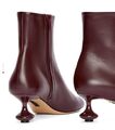 Ботильоны Loewe женский кожа бордовый 159871-3