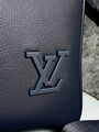 Дорожная сумка Louis Vuitton мужской кожа синий 169296-6