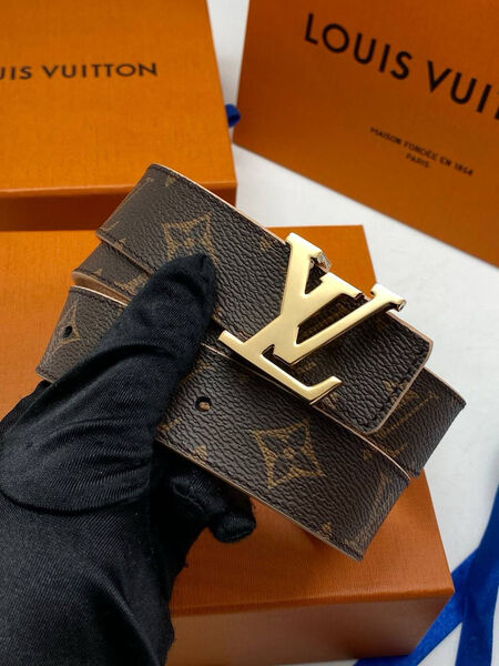Женский ремень Louis Vuitton женский кожа бежевый 139070-8