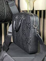 Мужской портфель Gucci мужской кожа черный 132094-3