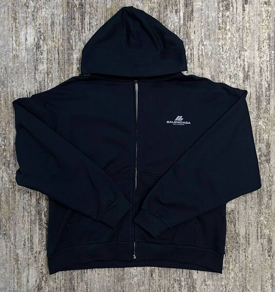 Мужское худи Balenciaga мужской черный 144760