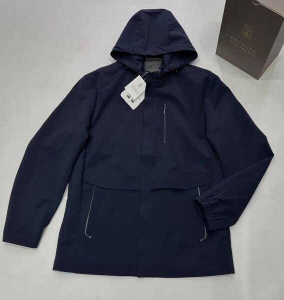 Мужская куртка Brunello Cucinelli мужской синий 158573