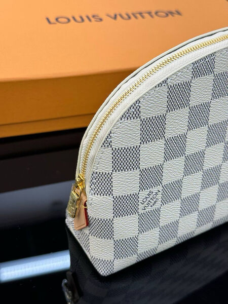 Косметичка Louis Vuitton женский канва графитовый 139710-3