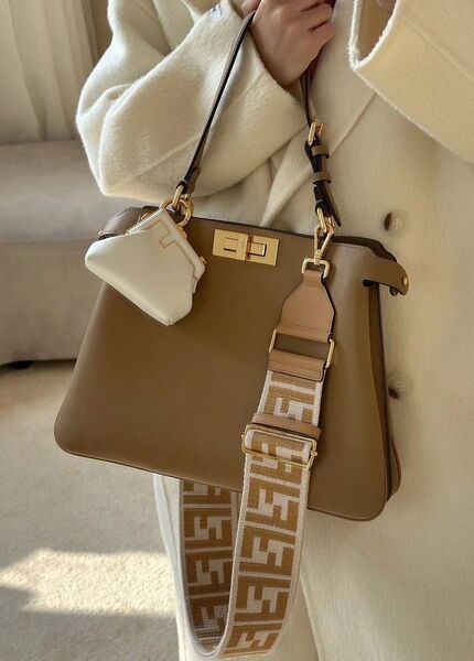Сумка Fendi женский кожа 191359