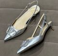 Туфли Valentino женский кожа графитовый 121291-1