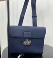 Мужская сумка мессенджер Hermès мужской кожа синий 196272-1