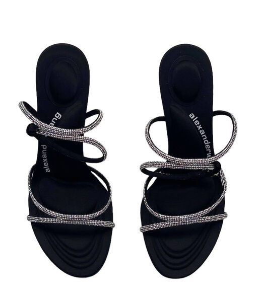 Босоножки Alexander Wang женский кожа графитовый 99330-3