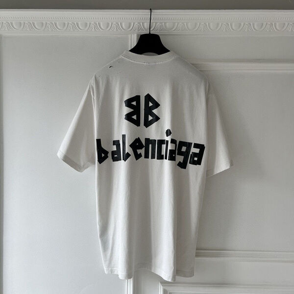 Мужская футболка Balenciaga мужской графитовый 158007-3