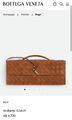 Клатч Bottega Veneta женский замша бежевый 201376-2