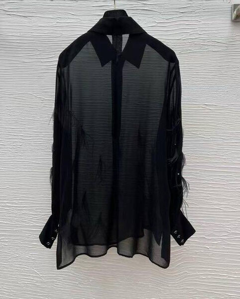 Рубашка Chanel женский черный 179008-2