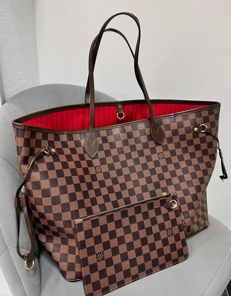 Сумка Louis Vuitton Neverfull Gm женский 76794