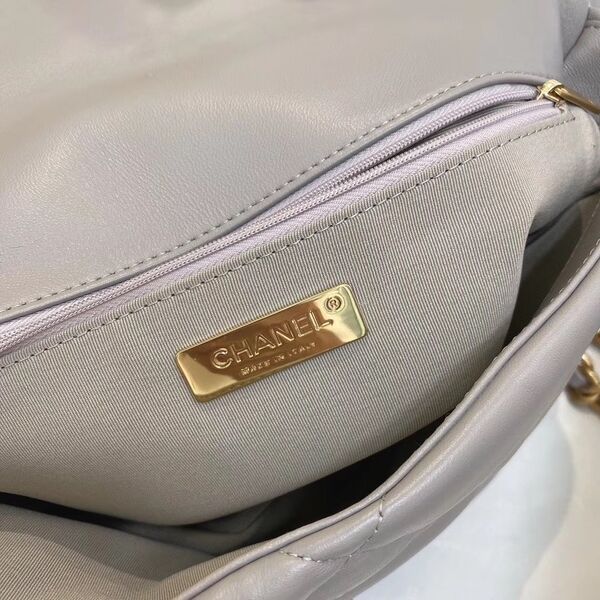 Сумка Chanel (30см) женский кожа графитовый 73580-8