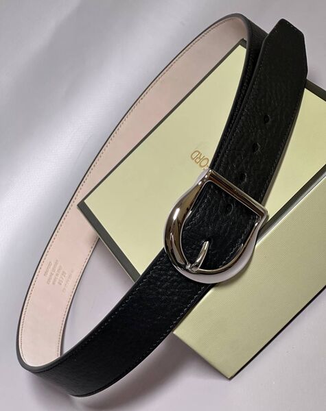 Мужской ремень Tom Ford мужской кожа черный 152825