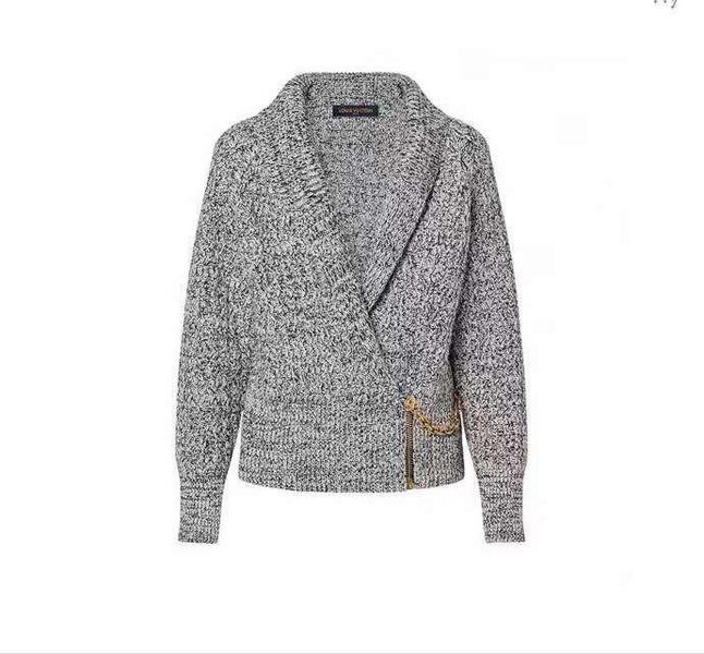 Кардиган Louis Vuitton женский графитовый 124136-3