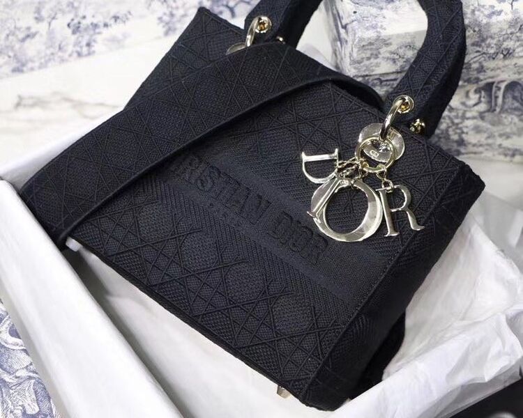 Сумка женская Lady Dior женский черный 77874-2