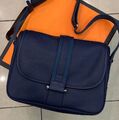Мужская сумка мессенджер Hermès мужской кожа синий 135367-1