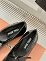 Туфли Miu Miu женский кожа черный 157179-4