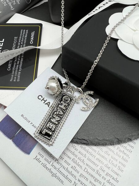 Подвеска Chanel женский графитовый 175259-4