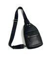 Мужская сумка слинг Montblanc мужской кожа черный 149926-2