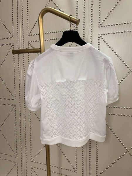 Футболка Chanel женский белый 187368-3