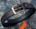 Мужской ремень Loro Piana мужской кожа синий 52652-1