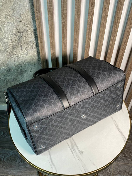 Дорожная сумка Gucci мужской канва графитовый 170730-3