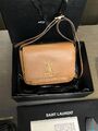Cумка Saint Laurent женский кожа коричневый i7194705-1