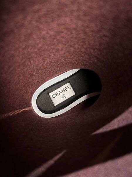 Женские сапоги Chanel женский резина черный h2206107-1-4