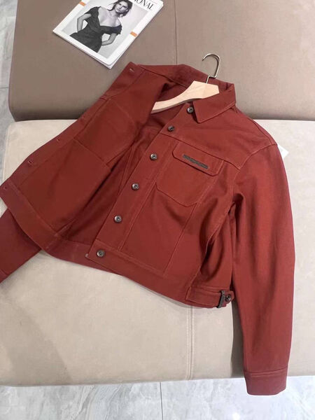 Куртка джинсовка Brunello Cucinelli женский джинса 157562-6
