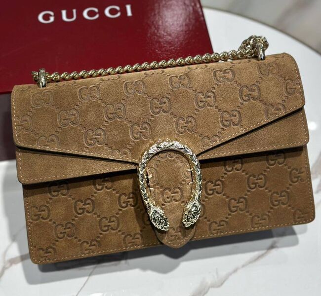Сумка Gucci женский замша 176143