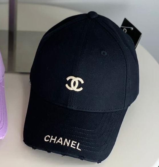 Кепка Chanel женский черный 25938