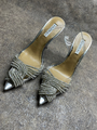 Босоножки Aquazzura женский графитовый 11801-4