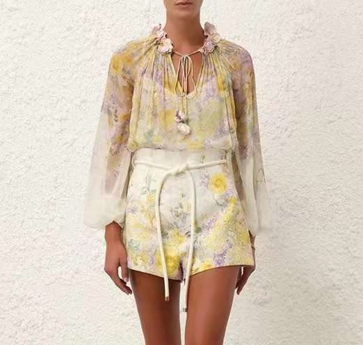 Костюм Zimmermann женский горчичный 147549