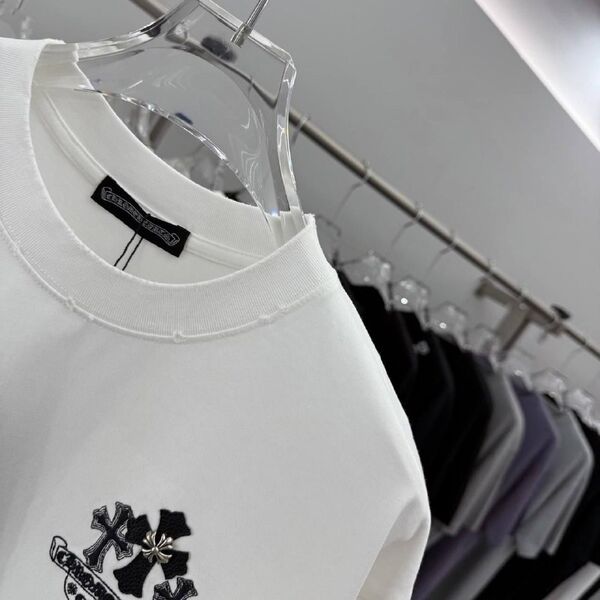 Футболка Chrome Hearts мужской белый y9322147-1-7
