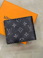 Мужской портмоне Louis Vuitton мужской кожа черный 173921-2