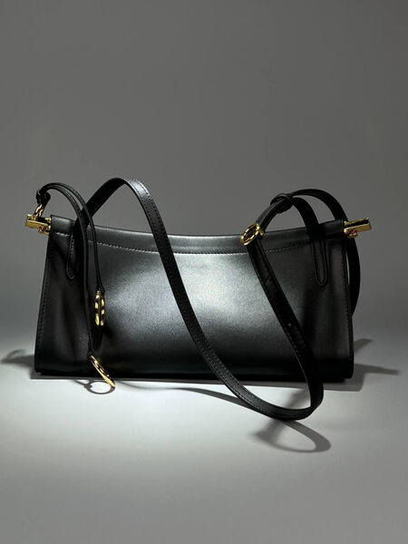 Сумка Alaïa женский кожа черный 191706-5