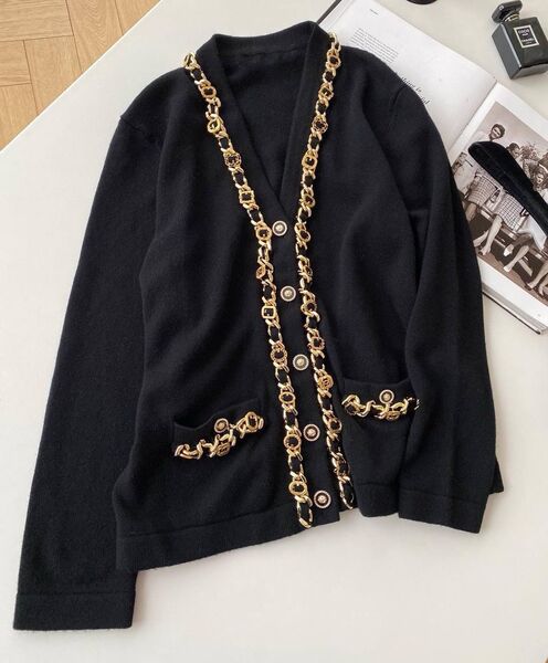 Кардиган Chanel женский черный 162046