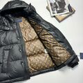 Мужской пуховик Louis Vuitton мужской черный 165934-6