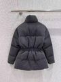 Женский пуховик Prada Loden женский графитовый s9620603-1-9