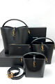Сумка Saint Laurent Le 37 женский кожа черный 142724-2