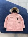 Детский пуховик Canada Goose Expedition Kids Parka мужской светло-розовый u7683890-1