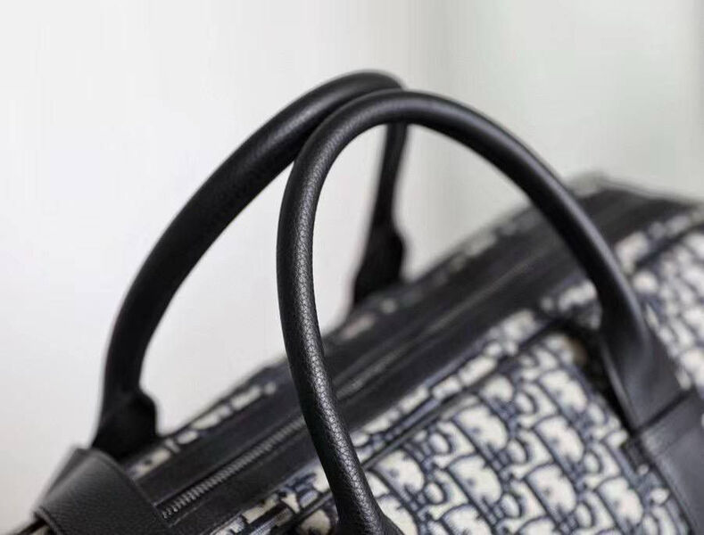 Дорожная сумка Christian Dior женский текстиль черный 149815-3