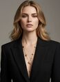 Колье Chanel Camelia женский золото a1295041-1