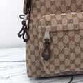 Рюкзак Gucci женский кожа бежевый 166482-12