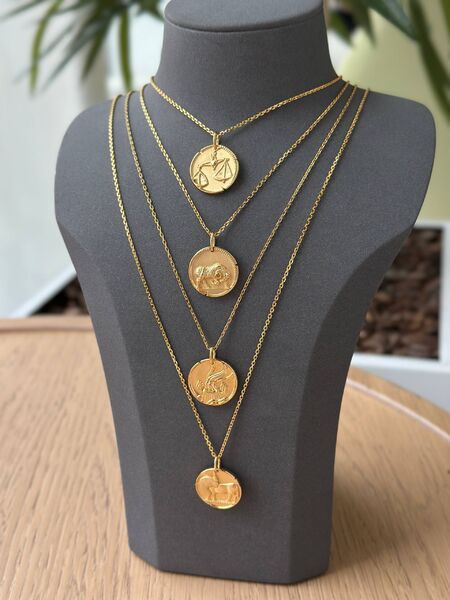 Кулон (медальон) Van Cleef & Arpels Zodiaque женский золото k8868645-1-2