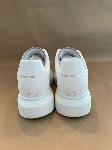 Кеды Alexander McQueen женский кожа белый 149796-9