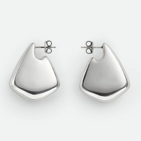 Серьги Bottega Veneta графитовый 175947