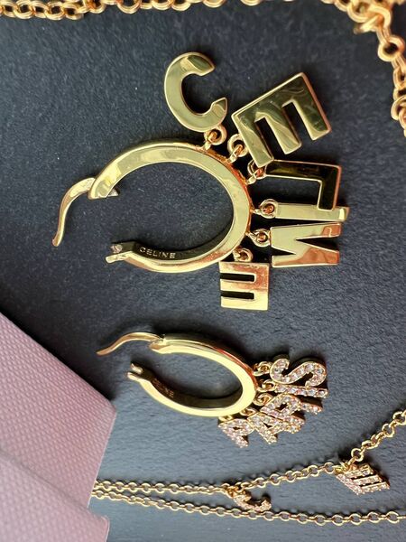 Серьги Celine бронзовый 175270-2