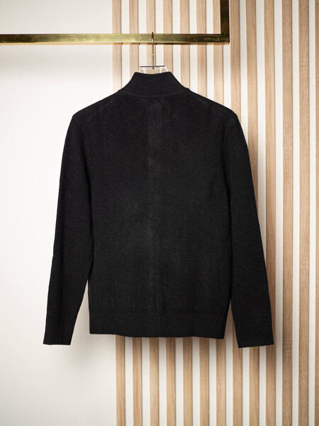 Мужской кардиган Brunello Cucinelli мужской вязаная ткань черный 168690-2