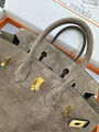Сумка Hermès Birkin 25 женский замша 155733-3